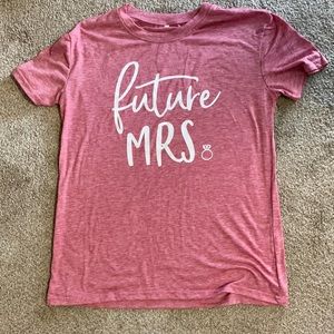 Future Mrs t shirt